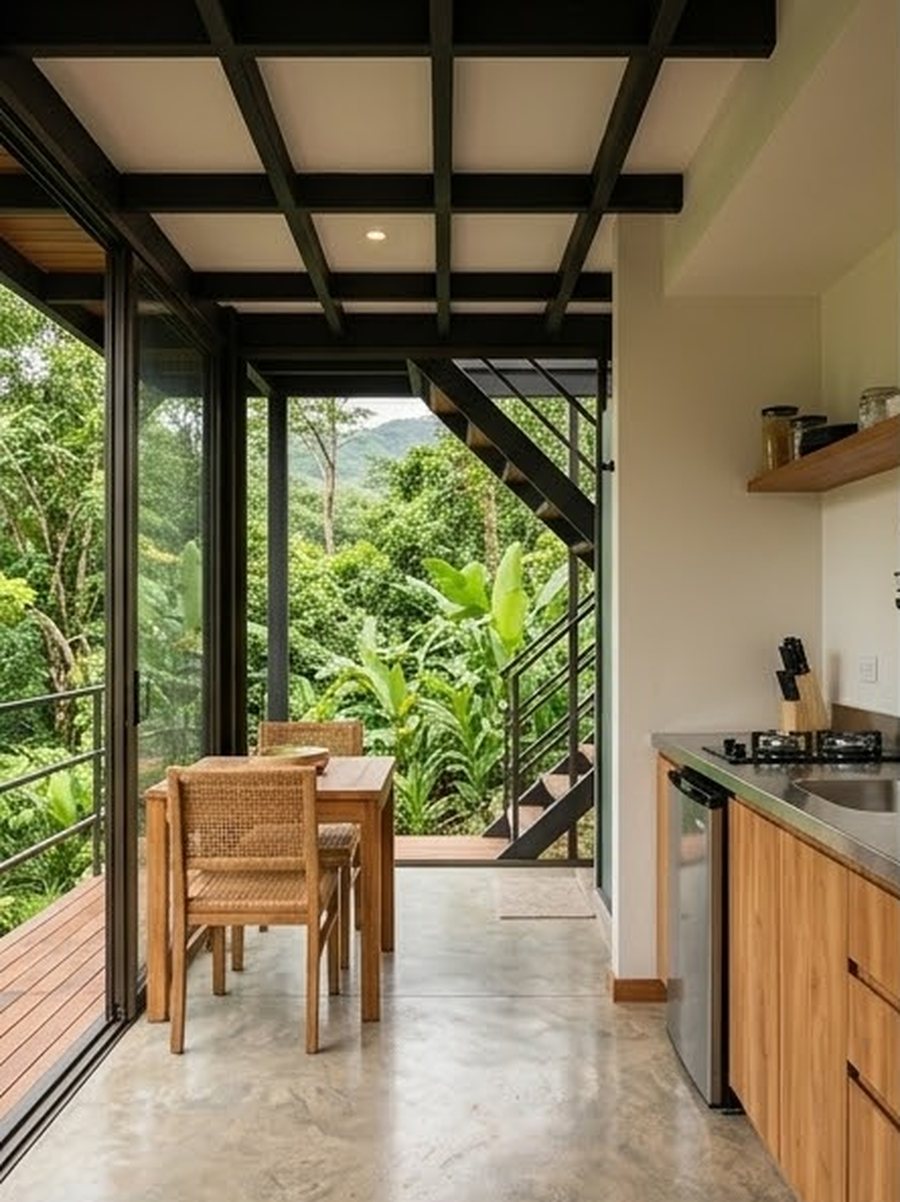 Casa Tina interior levels